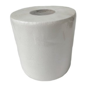 Industrial hand towel paper roll maxi roll towel 1 ply wholesale 100%  wood pulp in China