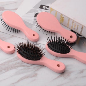 Kid curly hair brush wholesale boar bristle brush hair