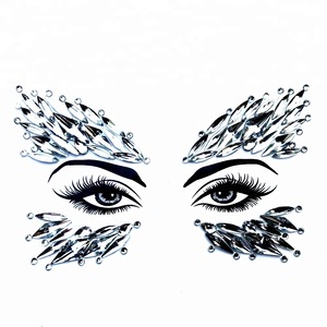 OEM Custom Face Jewels Amazing Crystal Stones Eyeliner Tattoo Rhinestone  Eyes Sticker - China Tattoo Sticker Face Gems and Face Gem Stickers price