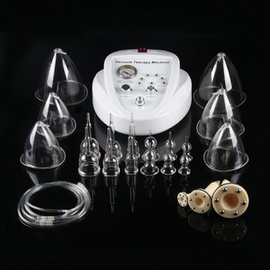 Lymphatic drainage breast firming breast lift suction massage machine