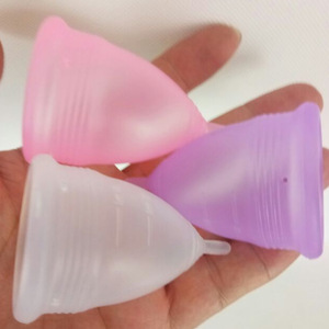 medical grade silicone feminine hygiene menstrual cups ready stock for sale