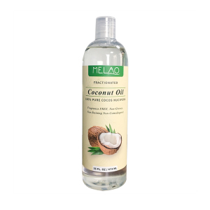 MELAO 100% PURE Cocos Nucifera 473ml Coconut Oil Organic Hair Care Fractionated
