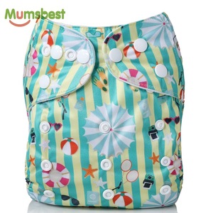 Mumsbest Summer Beach Baby Pocket Cloth Diaper