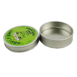 new design fashional cheap tin box lip balm