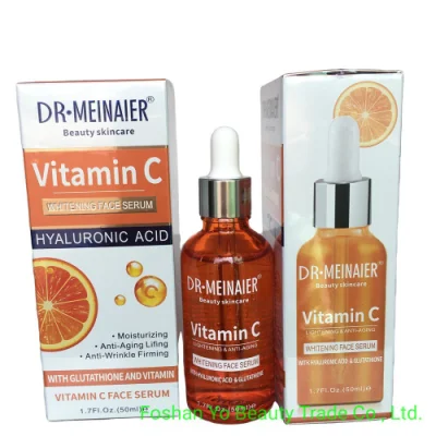 New Whitening Vitamin C Serum Ha Face Serum in Stock 50ml Private Label