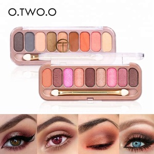 O.TWO.O Brand 9 colors matte and shiny eye shadow palette