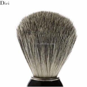 Perfecto 100% Pure Badger Shaving Brush With Black Handle