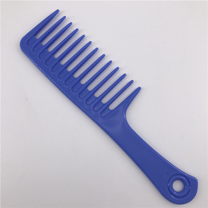 Personalized OEM Wide Tooth Plastic Big Hair  Comb