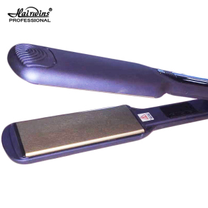 Private label 480F MCH hair flat iron straightener curler with titanium plates and button lock