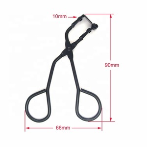 Private Label Eyelash Curler Folded False Eyelash Aids Nature Curl Steel Eyelashes Curling Clip Small Makeup Tools