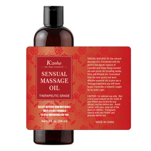 Private Label OEM/ODM 250ml Sensual Massage Oil Compound Massage Essential Oil Body  for female and male