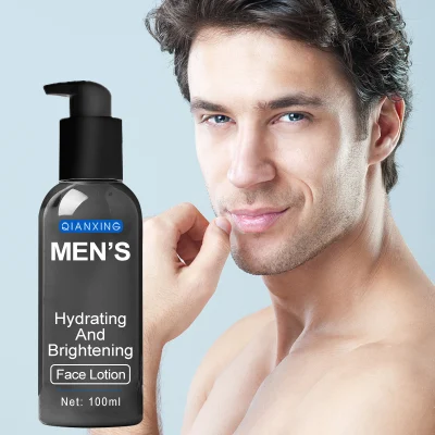 Private Label Smoother Brighter Control Oil Face Lotion for Men