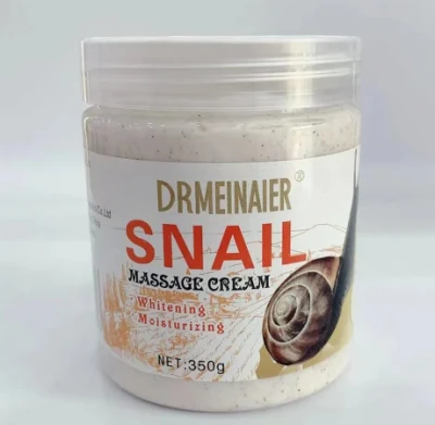 Private Label Snail Scrub Cream Face & Body Exfoliating Nourish Skincare Whitening Butter Cream