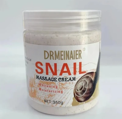 Private Label Snail Scrub Cream Face &amp; Body Exfoliating Nourish Skincare Whitening Butter Cream