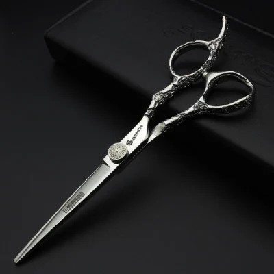 Professional Barber Scissors Japan 440c Salon Shears Barber Hairdressing Scissors