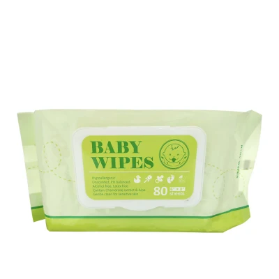 Purified Water Baby Wipes, Touch of Cotton for Softness, Hypoallergenic and Fragrance Free, Safe for Cleaning All Around Baby Including Bottom, Hands, and F