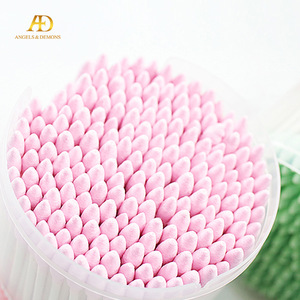 Shanghai factory paper stick baby ear buds wooden cotton swabs
