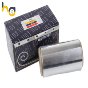 Silver hairdressing salon foils embossed hair roll foil 14mic*12cm*250M