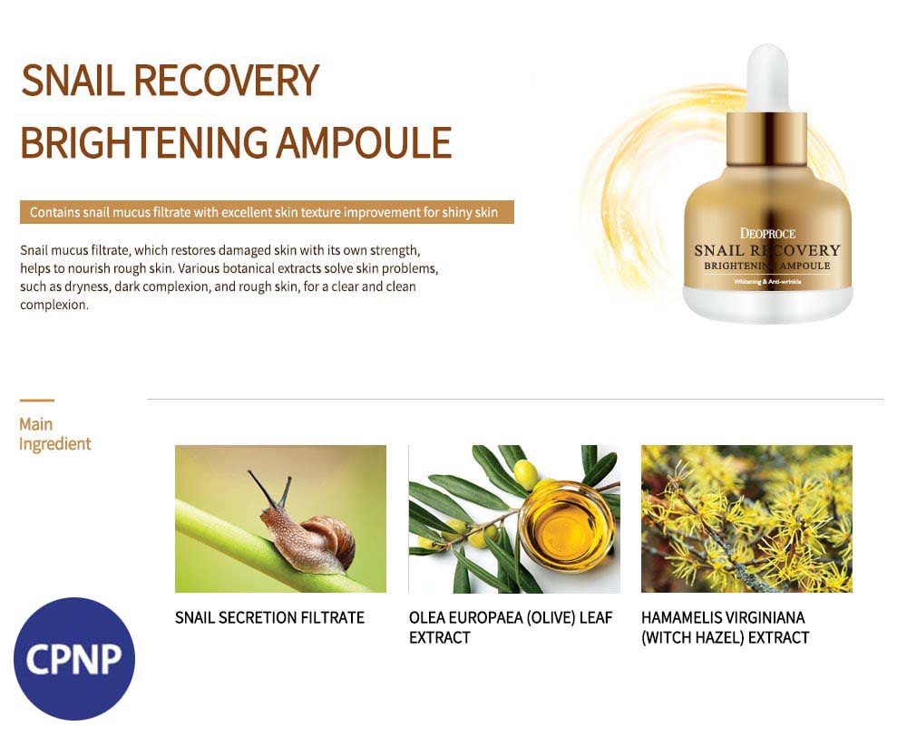 Snail Brightening Ampoule