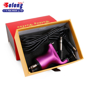 Solong Tattoo M650 Dual Connections CNC-aircraft Aluminum Alloy 4.5W Swiss U PICK blanks Roraty Tattoo Machine