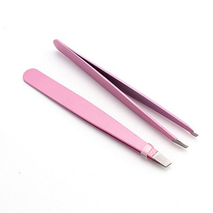 Stainless steel manicure tools eyebrow tweezer eyebrow shaper