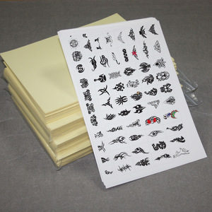 Topjlh wholesale Inkjet/Laser Printing Temporary Tattoo Paper Tattoo Sticker A4 Size