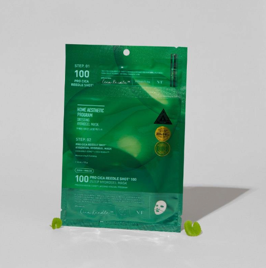 VT COSMETICS Pro Cica Reedle Shot 100 2-Step Hydrogel Mask