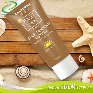 Wheat Color Tan Skin Self Sun Body Tinted Lotion Natural Looking Tan Self-Tanning Lotion Cream