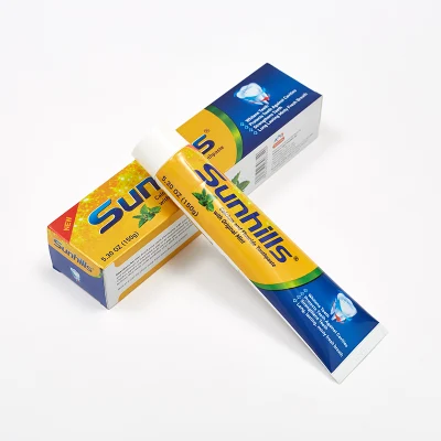 Wholesale Custom Logo Fluoride Against Cavities Teeth Whitening Strengthens Teeth Mint Toothpaste Manufacturer
