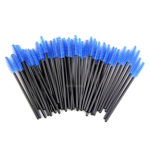 Wholesale One-Off Disposable Eyelash Brush Mascara Applicator Wand Brush Eyelash Comb Brushes Cosmetic Makeup Tool