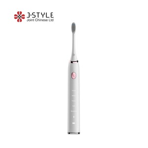 Wireless rechargeable two head Oral Hygiene Ultra High bluetooth 4.0 Ultrasonic Electric Toothbrush