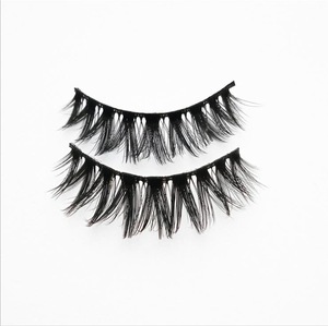 zm50628c Natural cross false eyelash dense roll become warped lifelike eyelashes