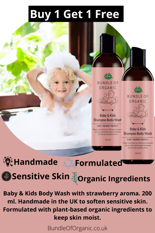 Baby & Kids Strawberry Body Wash 200 ml