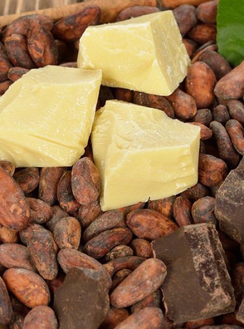 Cocoa butter, from Ghana.