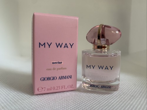 Giorgio Armani My Way NECTAR Eau de Parfum Perfume Splash MINI Travel 0.23oz 7mL