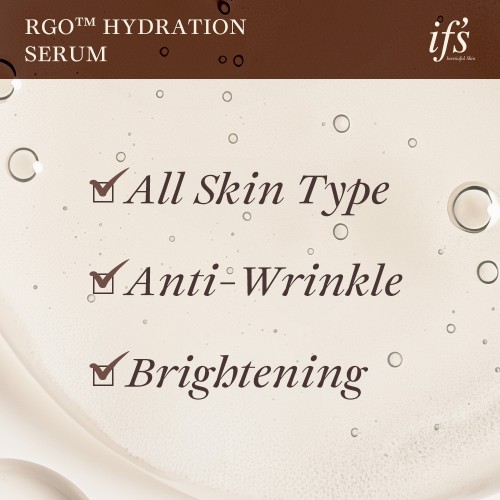 K-BEAUTY Skincare | IF’S Tension-Up Serum | Skin Recovery | Anti-wrinkle & Brightening with Soothing, Moisturizing, Blemish Care for All Skin Type