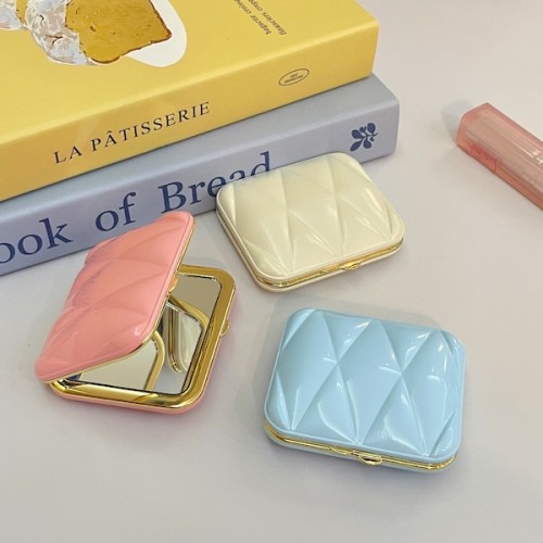 Portable Modern Creative Design Pocket Foldable Zinc Alloy Cosmetic Makeup Mirror
