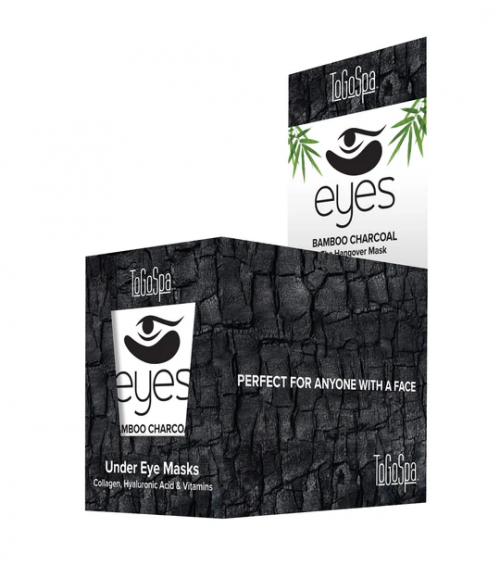 ToGoSpa Bamboo Charcoal Eye Mask Hangover Mask