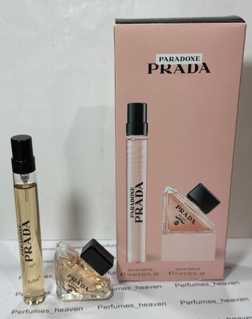 PRADA Paradoxe Eau de Parfum Travel Spray 10ML 0.33oz + 7 ml 0.23 oz