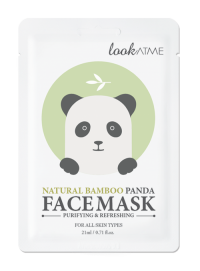 lookATME NATURAL BAMBOO PANDA  FACE MASK