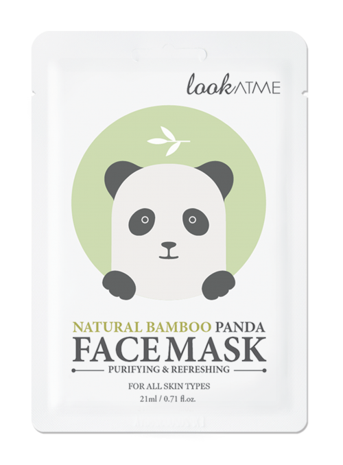 lookATME NATURAL BAMBOO PANDA  FACE MASK