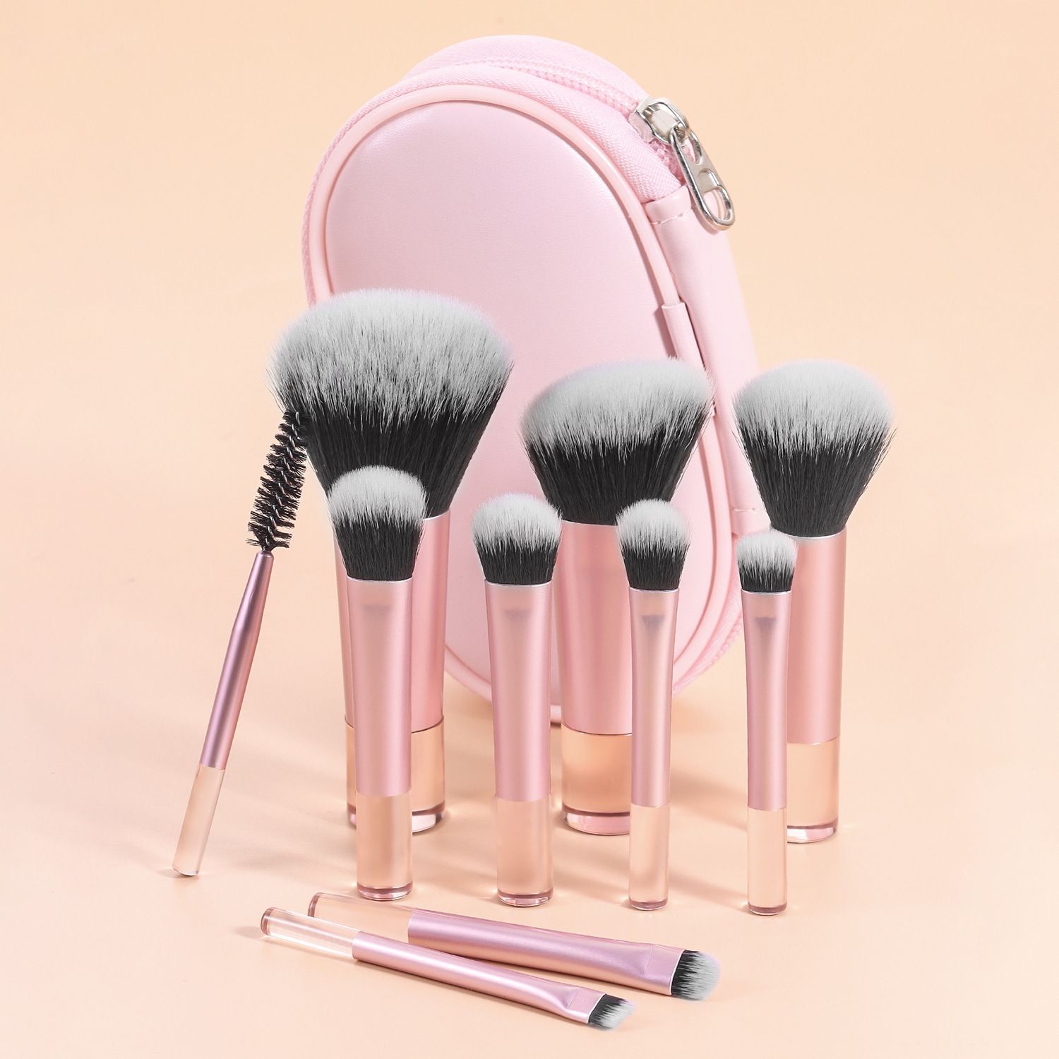 OEM Travel 10Pcs Makeup Brush Set