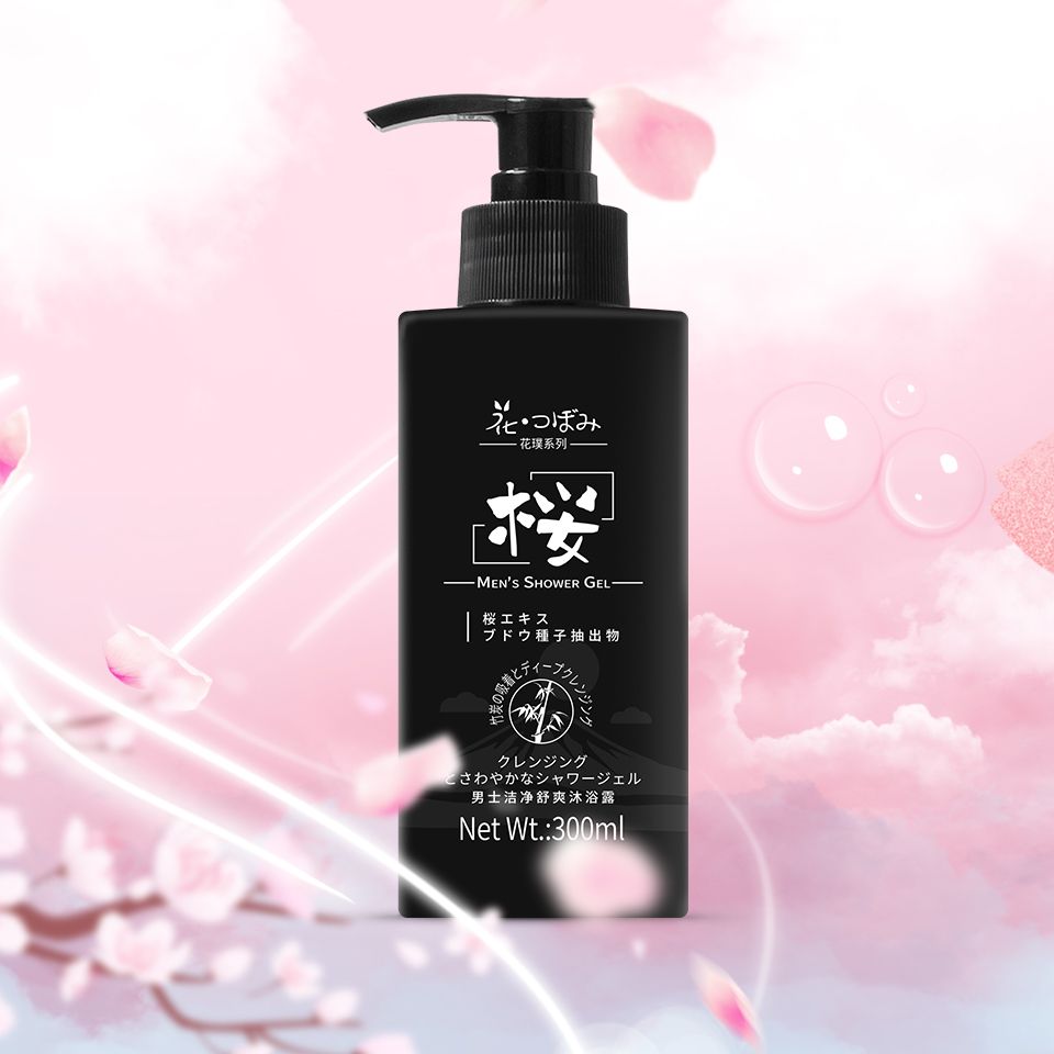花っばみ Cleansing and Refreshing Shower Gel for Men