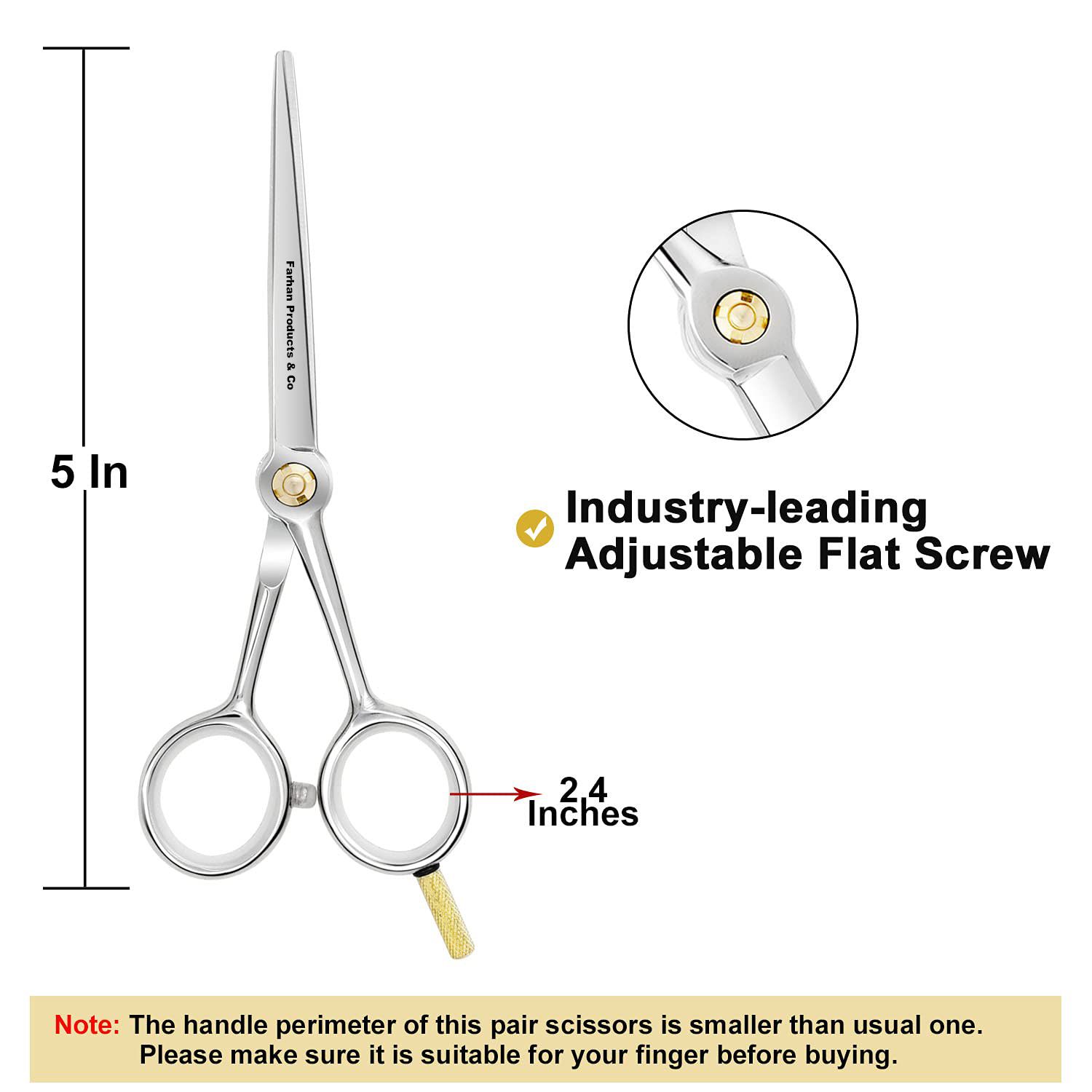 Japanese Hairdressing Cutting Sharps & Shears Professional Hair Scissors For Barber Hair Shop By FARHAN PRODUCTS & Co