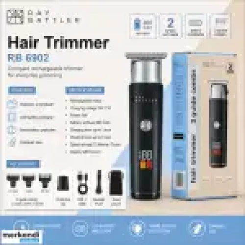 Compact rechargeable hair trimmer Ray Battler RB 6902