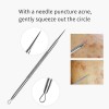 Professional Blackhead and Splinter Remover Tools Stainless Steel Easily Cure Pimples Whiteheads Comedones Acne Zit Ingrown