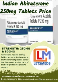 Generic Abiraterone 500mg Tablets Online Wholesale USA, UAE, Dubai