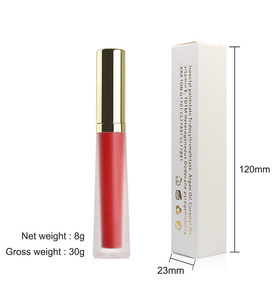 10 Colors Matte Lip Gloss Private Label