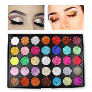 2019 No logo low moq eye shadow vendor make your own brand eyeshadow palette