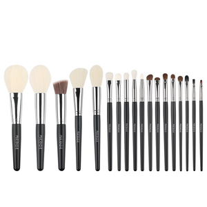2019 professional private label makeup brush 18 piece makeup brush set